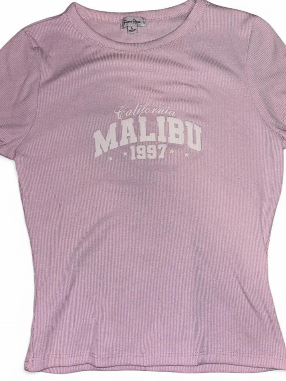 Malibu 1997 Lilac Graphic Tee